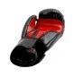 Preview: Boxhandschuhe Sparring schwarz rot Kunstleder mit Klettverschluss