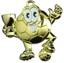 Bambini Fußball Medaille, 47 x 44 mm, Kindermedaille